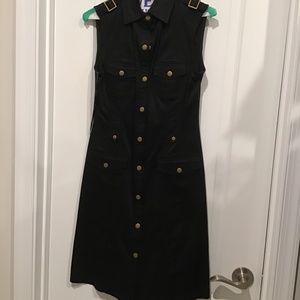 Button down dress sheath